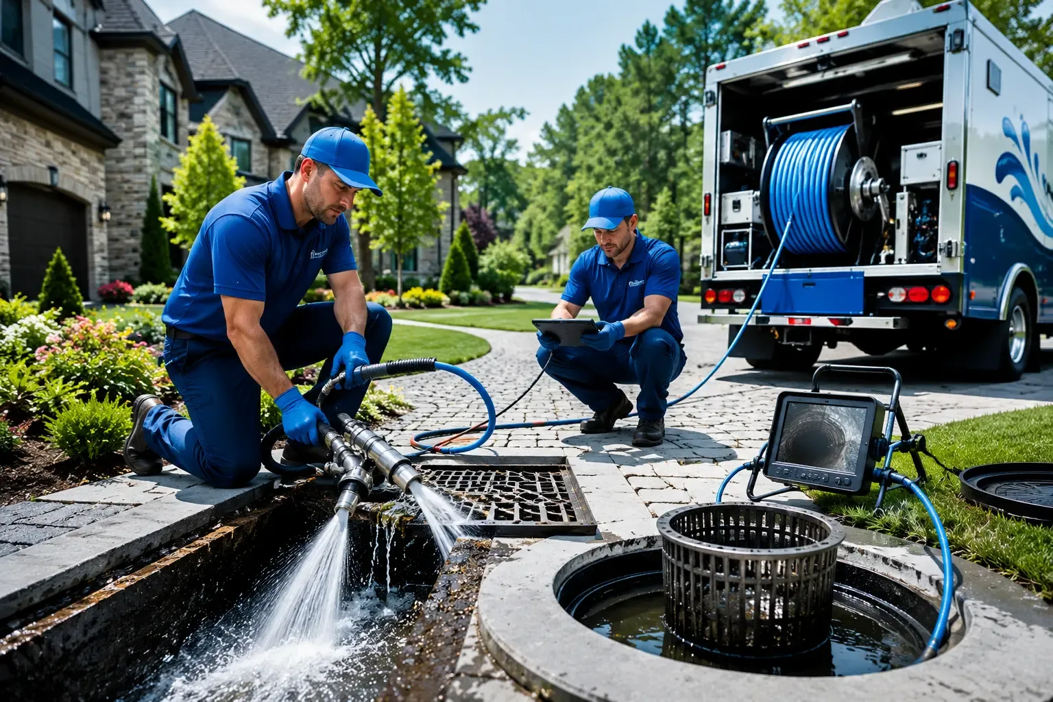 Local outdoor drain cleaning professionals in Jackson, MI